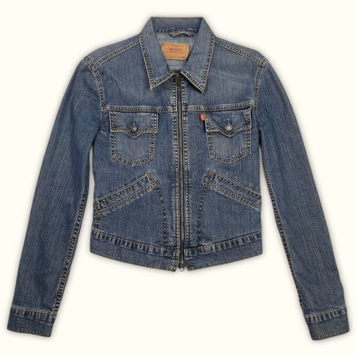 Levi'S Veste Slim Fille 2000s Y2K – L
