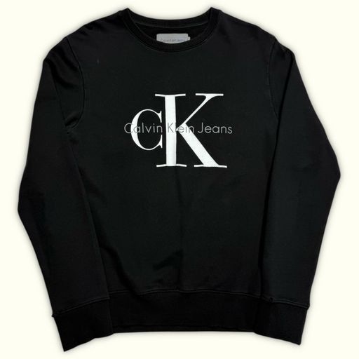 Calvin Klein Jeans Sweat Regular Homme Minimaliste – S