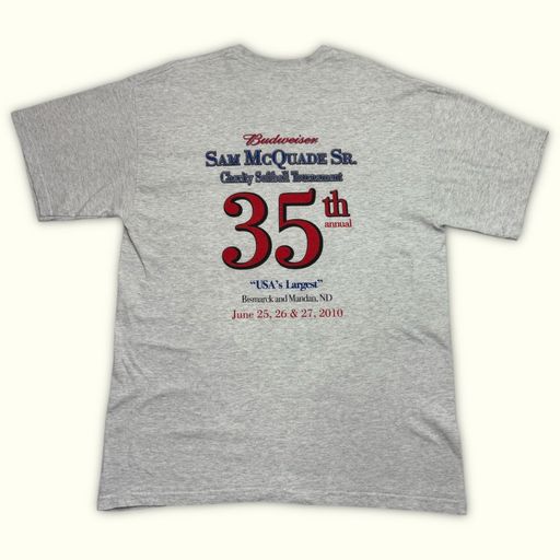 Gildan T-shirt Regular Homme 2010s Vintage – L