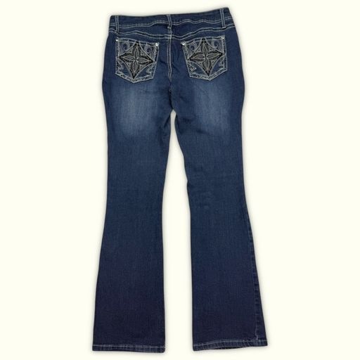 Jean Évasé Femme 2000s Y2K – W32