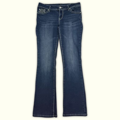 Jean Évasé Femme 2000s Y2K – W32