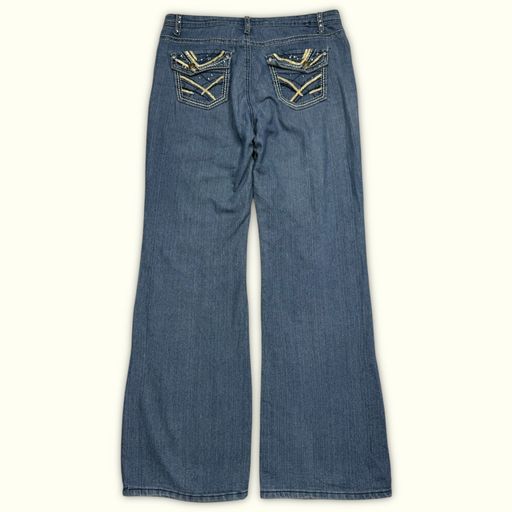 Gene Culture Jean Regular Femme 2000s Y2K - W34 | EU44/L34