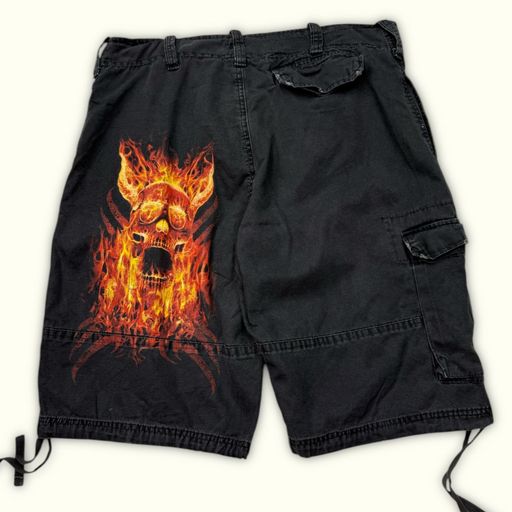 Spiral Short Large Homme Goth – XL