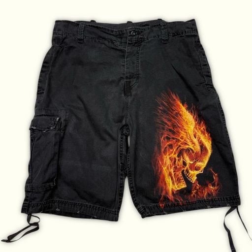 Spiral Short Large Homme Goth – XL