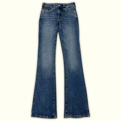 True Religion Jean Évasé Femme Y2K – W24