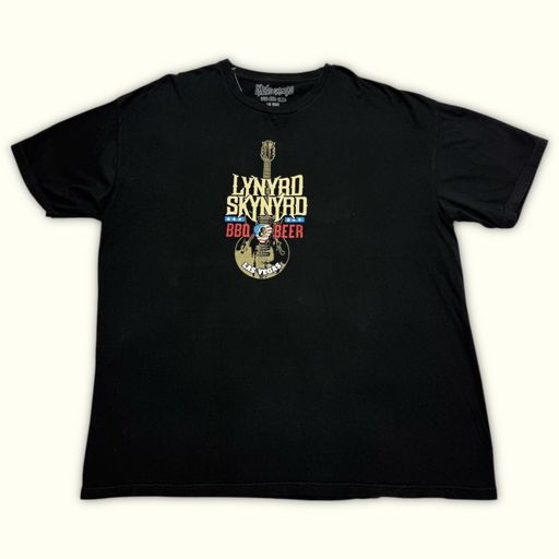 Lynyrd Skynyrd Bbq & Beer T-shirt Oversize Homme 2010s Rockabilly – XXL
