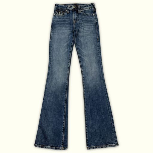 True Religion Jean Bootcut Femme 2000s Y2K – W24