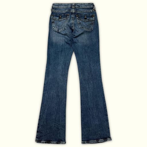 True Religion Jean Évasé Femme 2000s Y2K – W27
