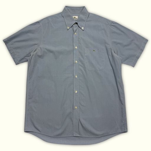 Lacoste Chemise Regular Homme 2000s Preppy – L