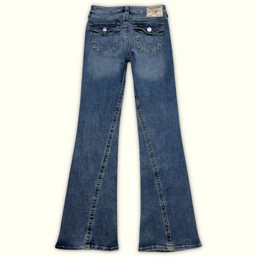 True Religion Jean Évasé Femme Y2K – W27