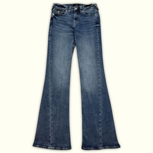 True Religion Jean Évasé Femme Y2K – W27