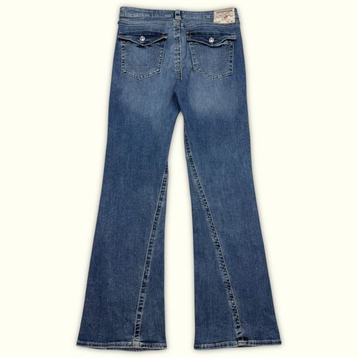 True Religion Jean Évasé Femme Y2K – W33