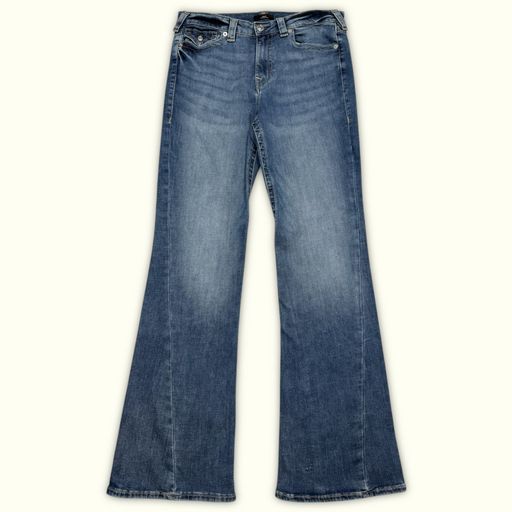 True Religion Jean Évasé Femme Y2K – W33