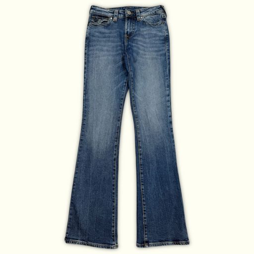 True Religion Jean Bootcut Femme 2000s Y2K – W28