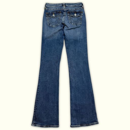 True Religion Jean Bootcut Femme 2000s Y2K – W28