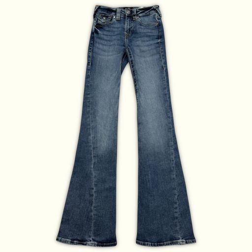 True Religion Jean Évasé Femme 2010s Y2K – W24