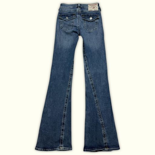 True Religion Jean Évasé Femme 2010s Y2K – W24