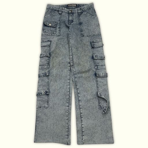 Difushi Pantalon cargo Regular Femme 2000s Y2K – W28