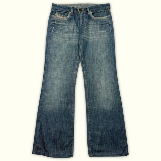 Diesel Jean Évasé Femme 2000s Y2K – W26