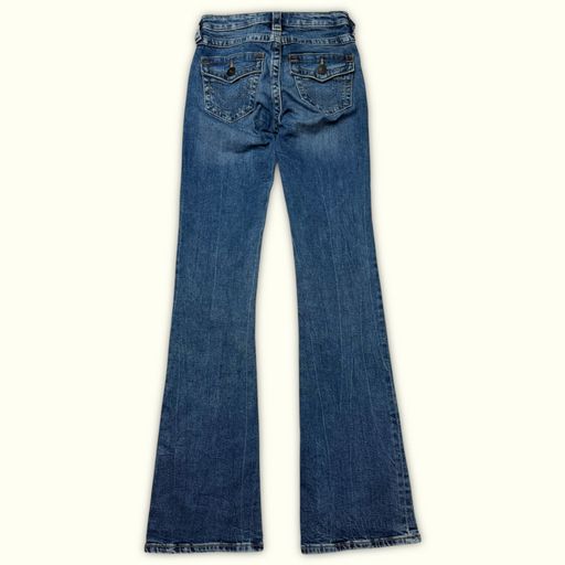 True Religion Jean Évasé Femme 2000s Y2K – W24