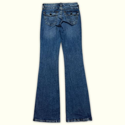 True Religion Jean Évasé Femme 2000s Y2K – W27