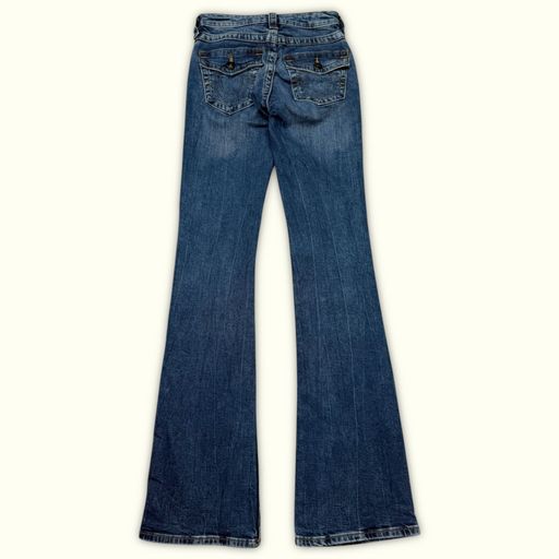 True Religion Jean Évasé Femme 2000s Y2K – W23