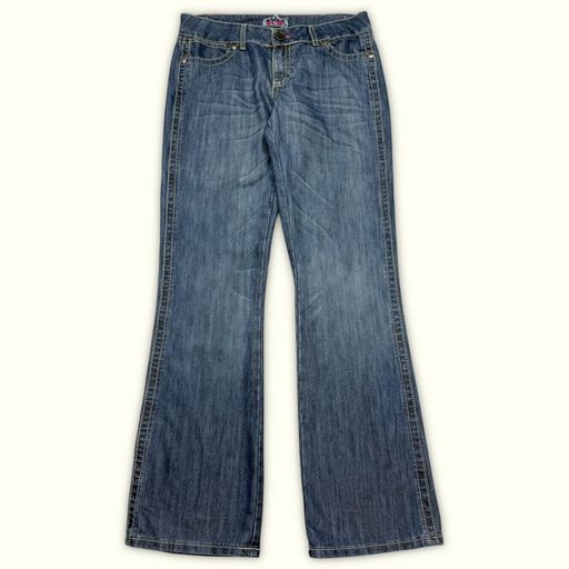 Wrangler Jean Évasé Femme 2000s Western – W32