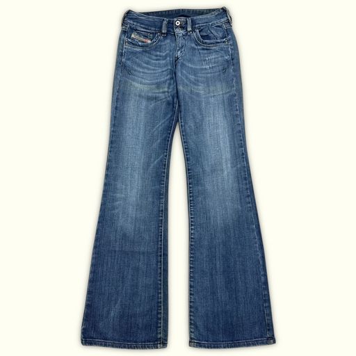 Diesel Jean Évasé Femme 2000s Y2K – W25