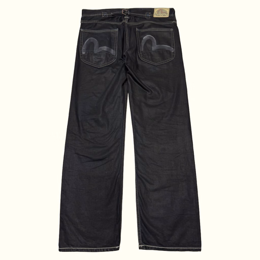 Evisu Jean Large Homme 2000s Streetwear japonais – W36