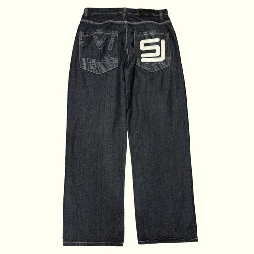 Sean John Jean Baggy Homme 2000s Streetwear – W36