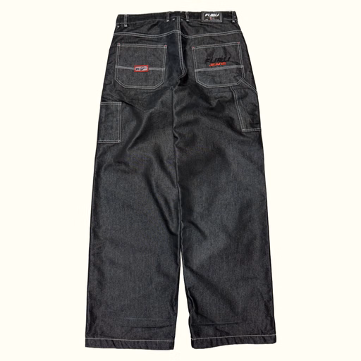 Fubu Jean Baggy Homme 1990s Streetwear – W34
