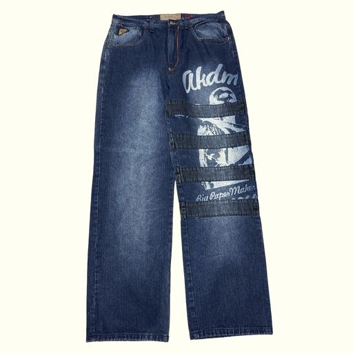 Akademiks Jean Baggy Homme 2000s Y2K – W34