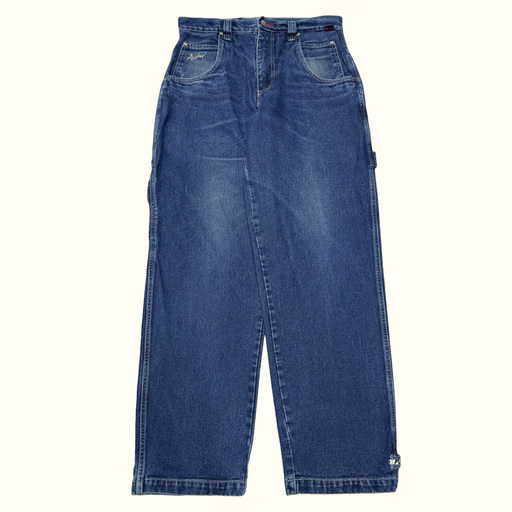 Fubu Jean Baggy Homme 1990s Streetwear – W34