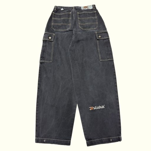 Stuka Pantalon cargo Baggy Homme 2000s Y2K – W26