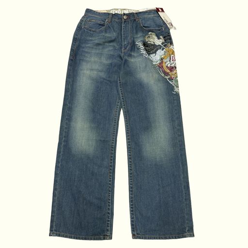 Ecko Unltd. Jean Baggy Homme 2000s Y2K – W31