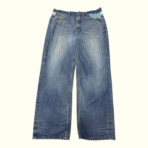 Ecko Unltd Jean Baggy Homme 2000s Y2K – W38