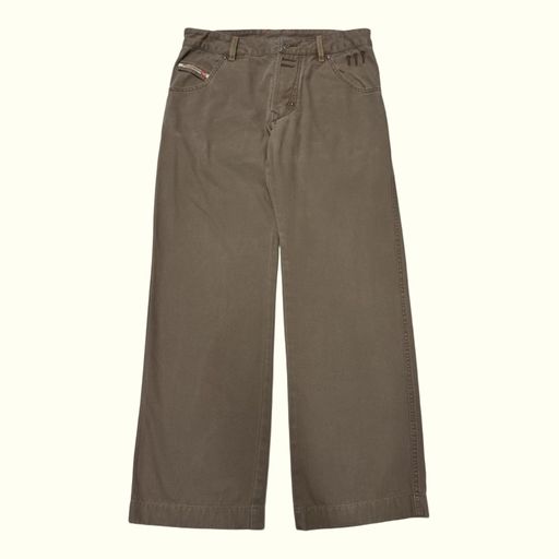 Diesel Pantalon Regular Homme 2000s Y2K – W30