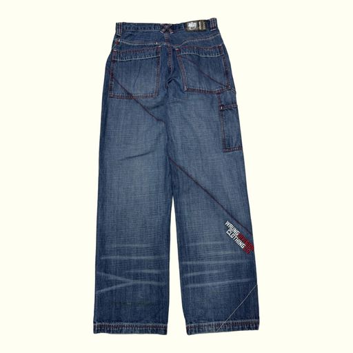 Wrung Division Jean Baggy Homme 2000s Y2K – W29
