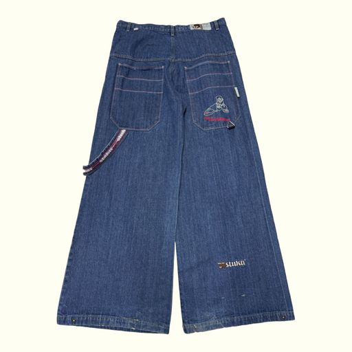 Stuka Jean Baggy Homme 2000s Y2K – W40