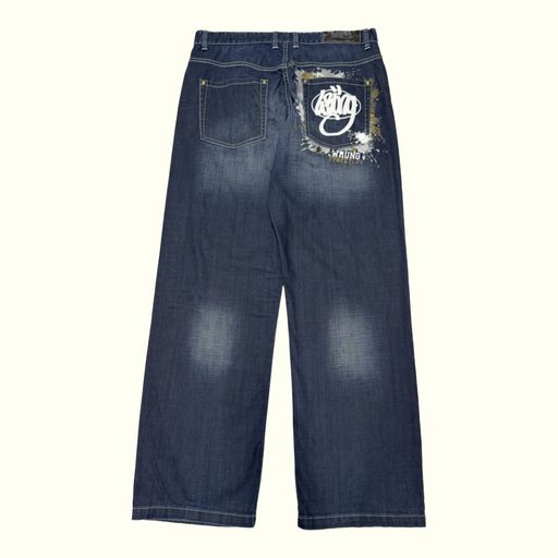 Wrung Jean Baggy Homme 2000s Streetwear – W34