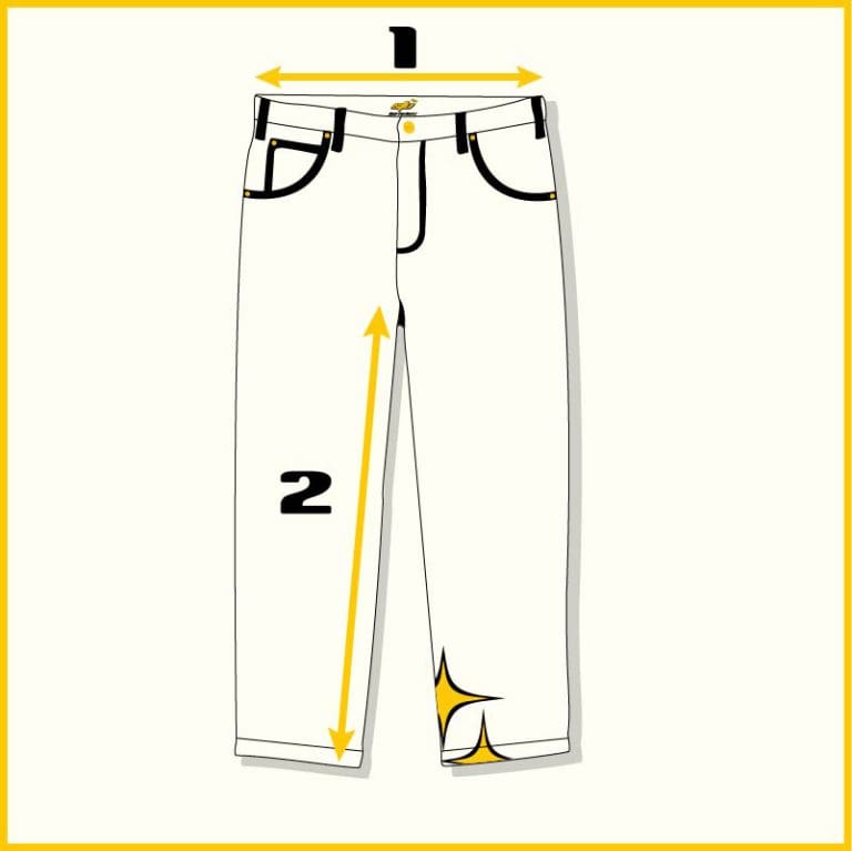 Comment mesurer la taille à plat et l'entre-jambes d'un pantalon